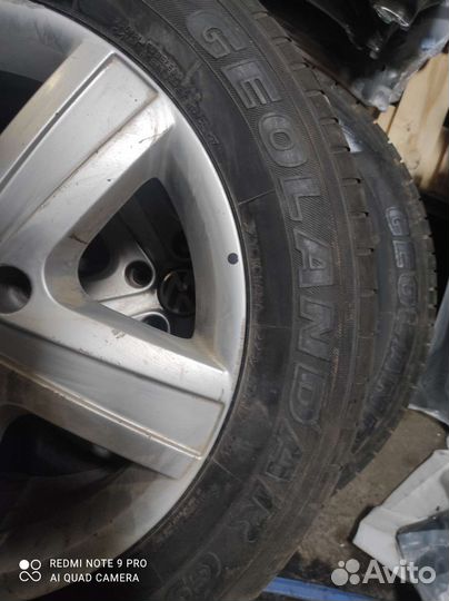 Комплект летних колес 225/60 R17