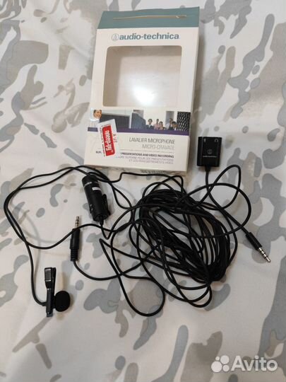 Петличный микрофон audio-technica atr3350 is