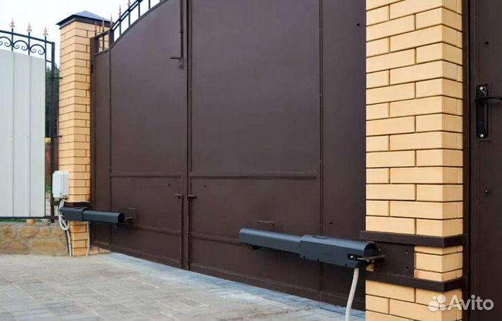 Откатные ворота под ключ