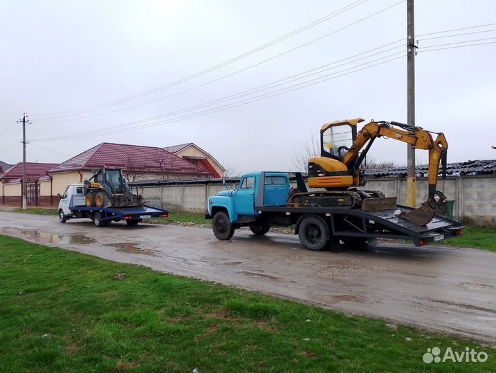 Услуги миниэкскаватора