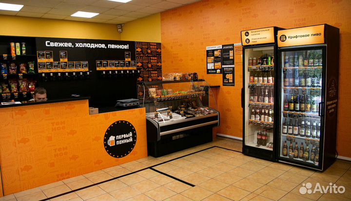Магазин разливных напитков 50м2. Успешная франшиза