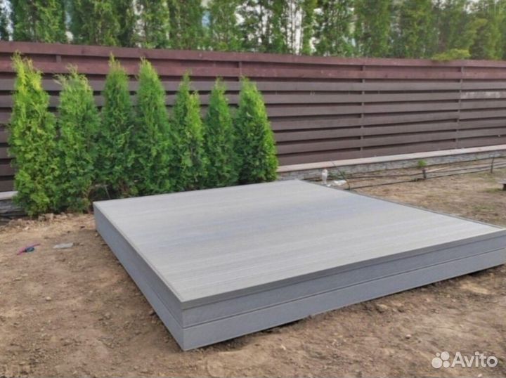 Доска для террасы из дпк