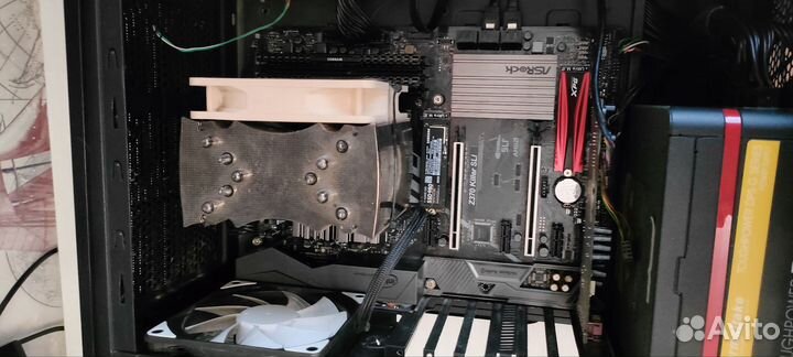 Intel core i7 8700k + asrock z370 +16 Гб+ кулер