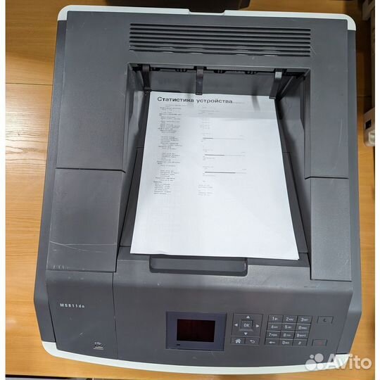 Принтер Lexmark MS811dn пробег 49935, картридж ест