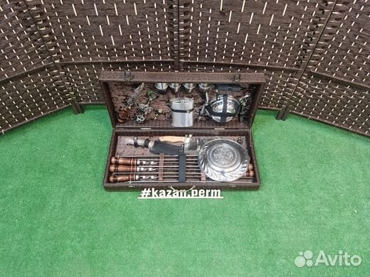 Подарочный набор с шампурами