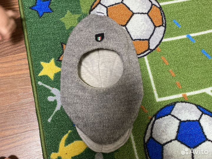 Шапка шлем зимняя