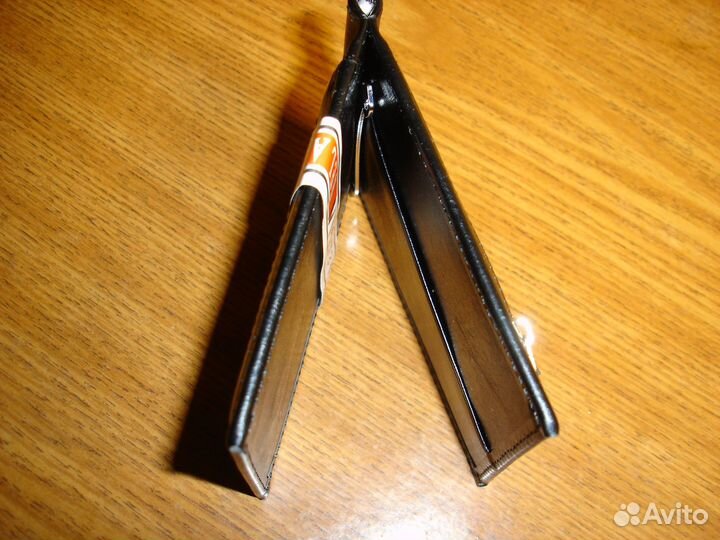 Зажим для денег натуральная кожа