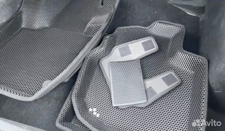 3d коврики eva с бортами для VW polo NEW