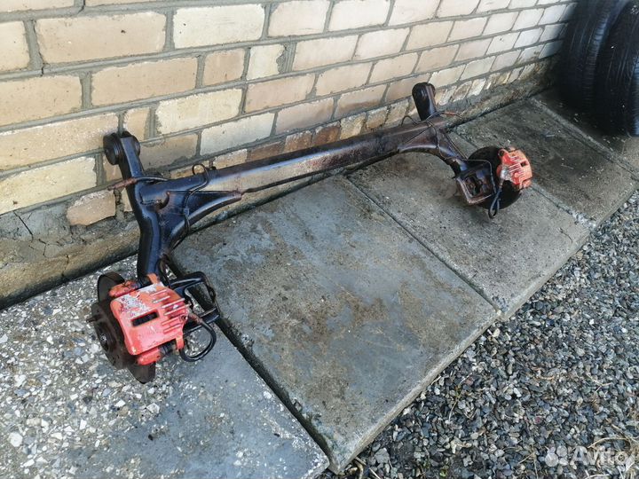 Задняя балка ваз