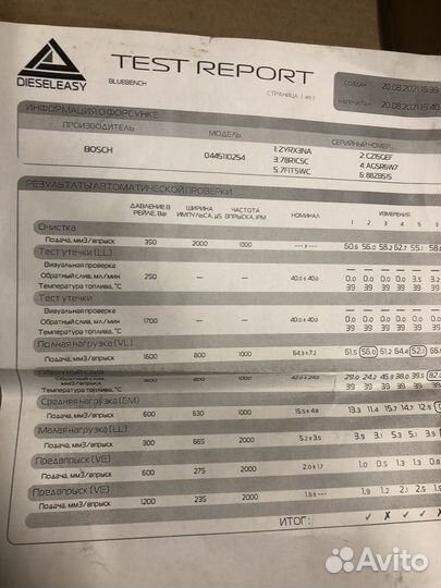 Фарсунка,Хендай Сантофе 2,2 дизель