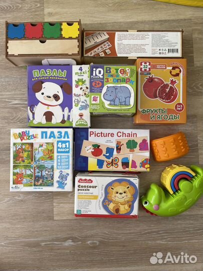Пазлы пирамидка для малышей