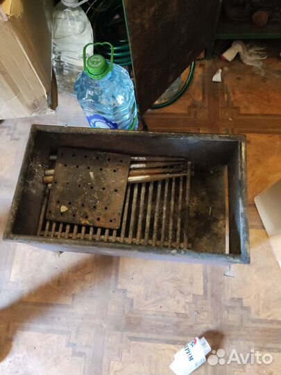 Мангал разборный, самодельный бу