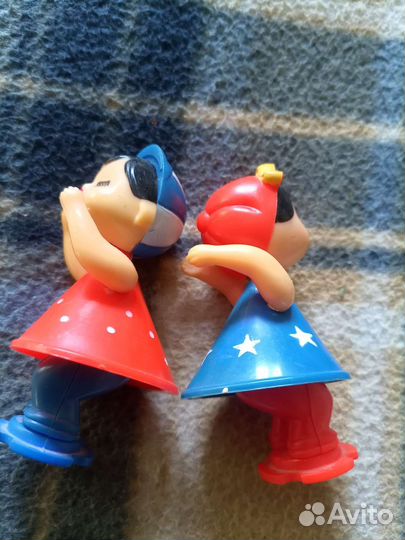 Игрушки СССР колкий пластик