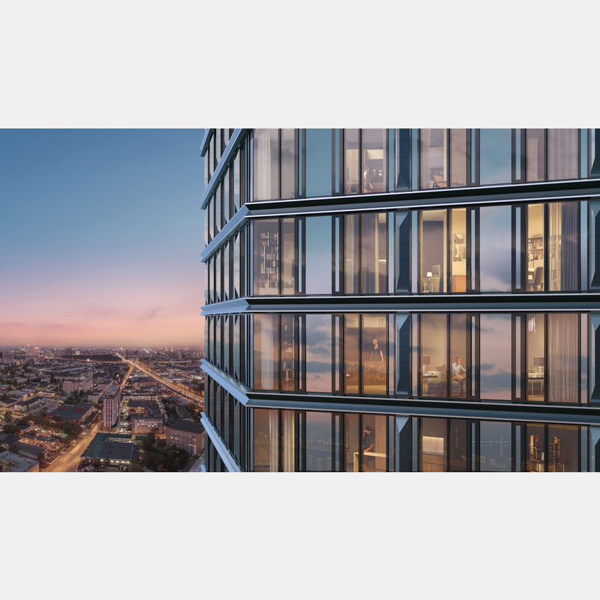 2-к. квартира, 69,7 м², 2/55 эт.