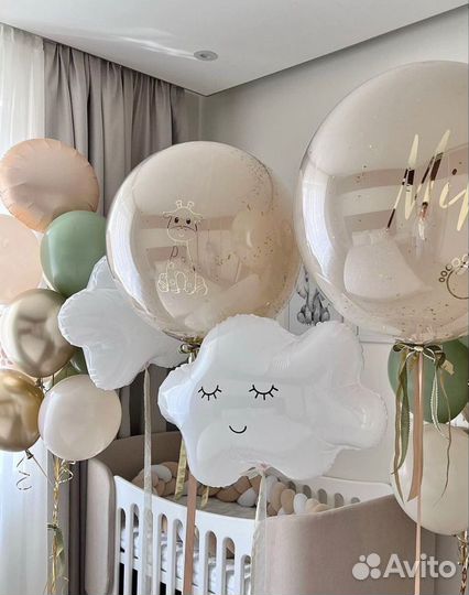 Воздушные Шары на Выписку, Гелиевые шары и шарики