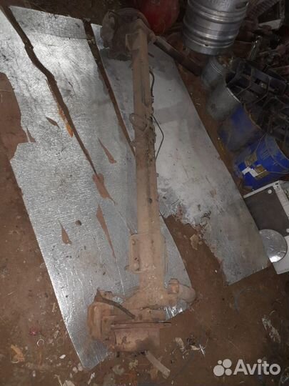 Задняя балка с рессорами на fiat ducato
