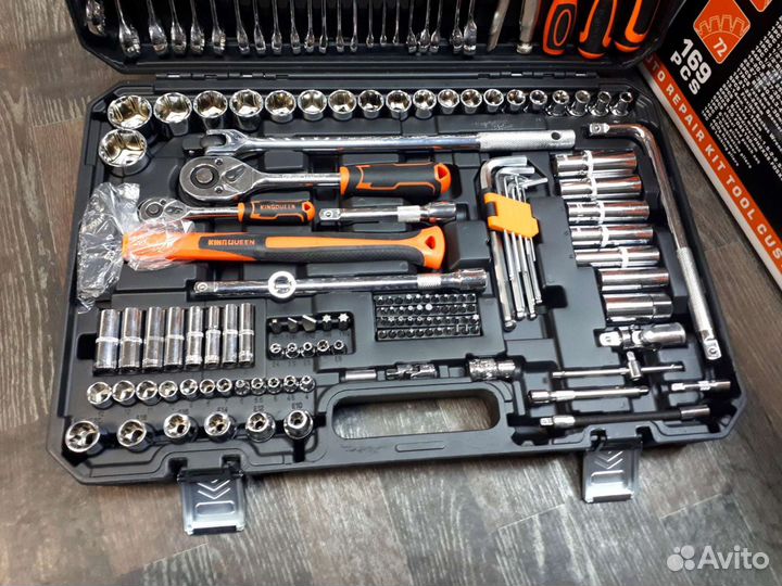 Набор инструмента KingQueen 169 предметов
