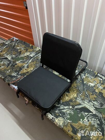 Кресло для зимней рыбалки на раскладушку