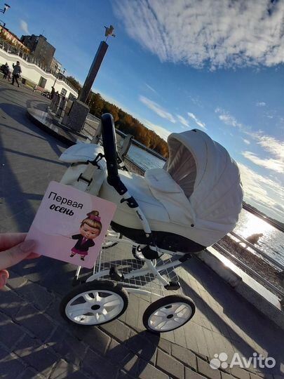 Коляска 2 в 1 индиго