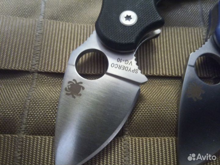 Нож Spyderco C110GP Lava (2 расцветки)