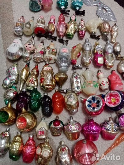 Ёлочные игрушки- (буратино) -СССР