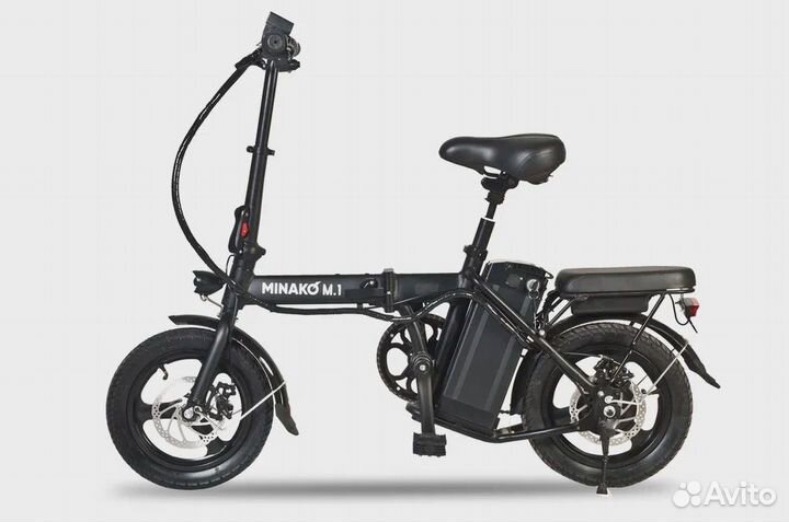 Электровелосипед Minako M1 Black NEW