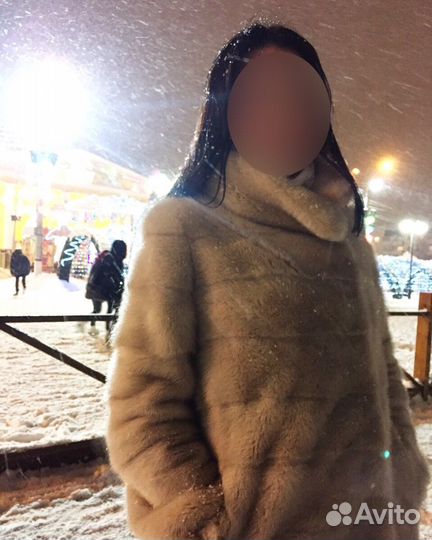 Шуба норковая