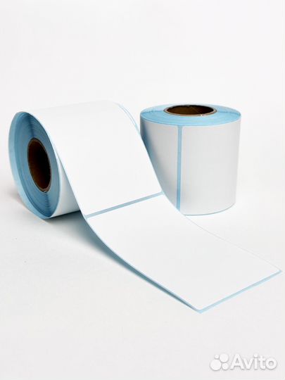 Термоэтикетки 75х120 300шт для озон, ям, али (1шт)