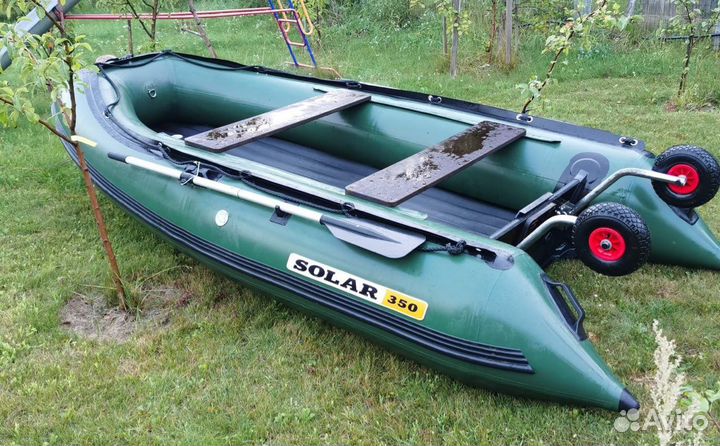 Лодка солар 350 нднд (максима) килевая
