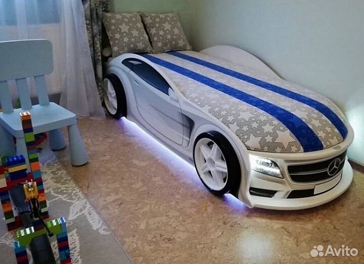 Кровать машина