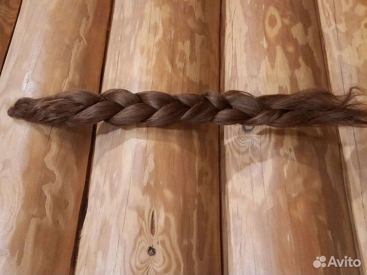 Коса из натуральных волос