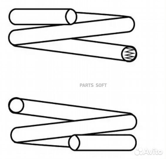 CS germany 14319541 Пружина передняя