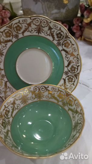 Антиквариат кофейная пара Königl. pr.Tettau