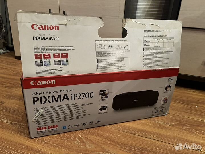 Принтер pixma ip2700