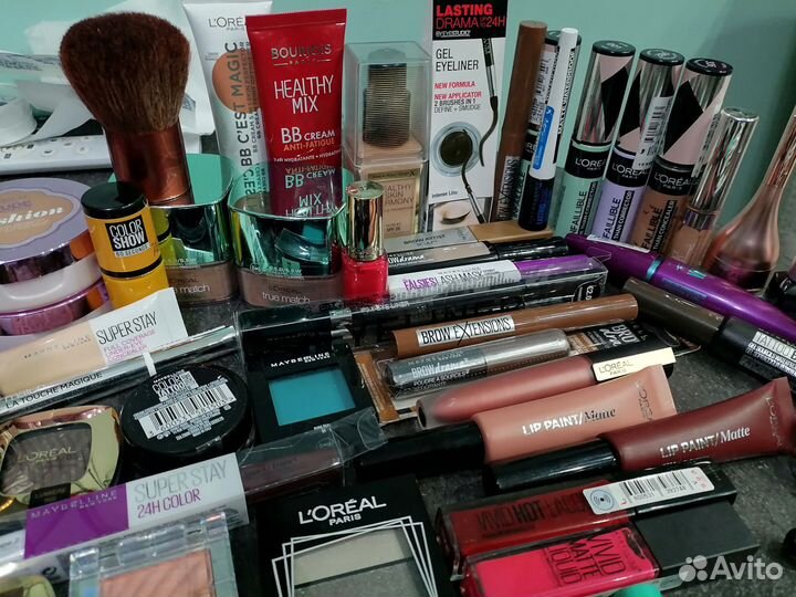 Косметика Maybelline, max factor, L'Oreal и другие