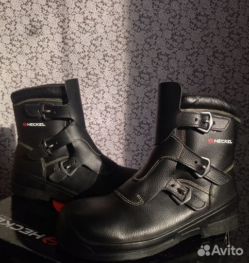 Ботинки с высокими берцами модель heckel