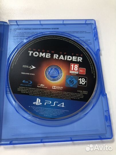 Shadow of the tomb raider ps4