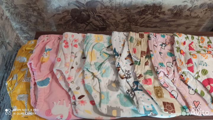 Многоразовые трусики 3 и 6 слойные