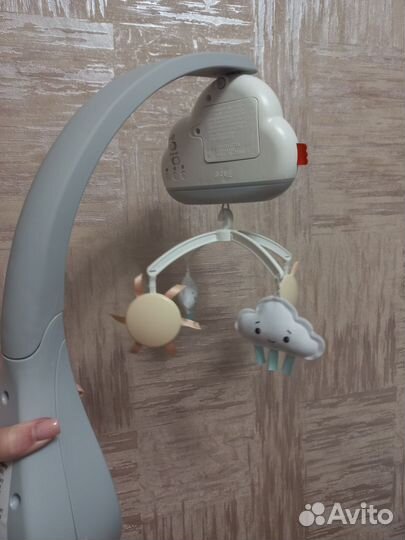 Мобиль в кроватку музыкальный fisher price