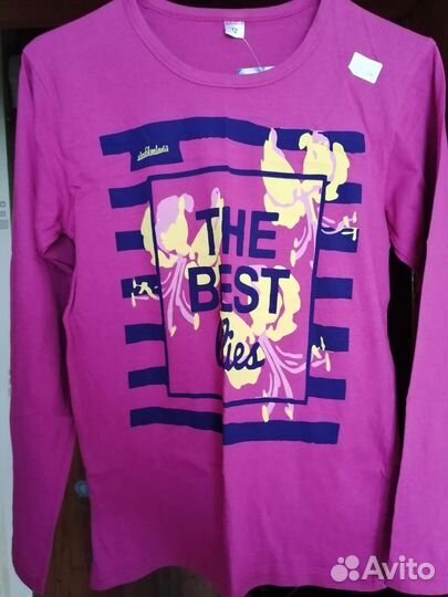 Лонгслив для девочки