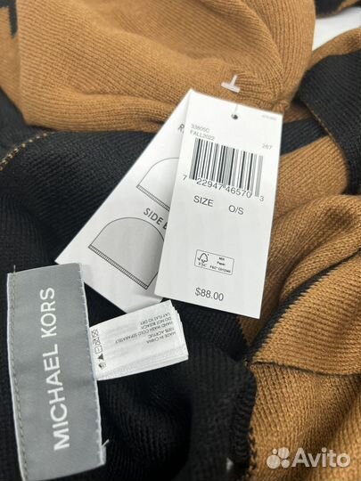 Michael kors шапка шарф(набор) оригинал