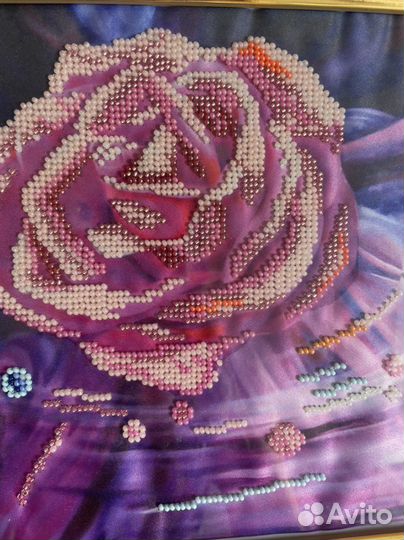 Картина вышитая бисером