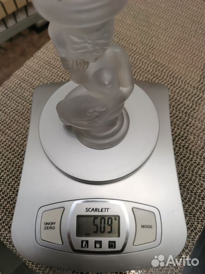 Подсвечник матовое стекло