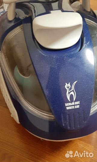 Пылесос космос Белый Кот
