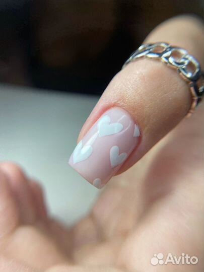 Маникюр с покрытием гель лаком, Старый кировск