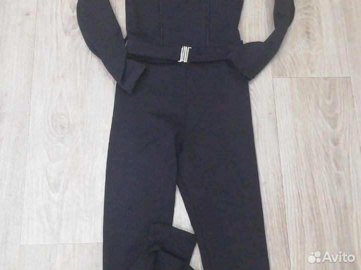 Комбинезон на флисе женский