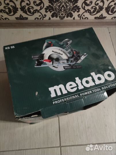 Пила дисковая циркулярная metabo KS 55 FS
