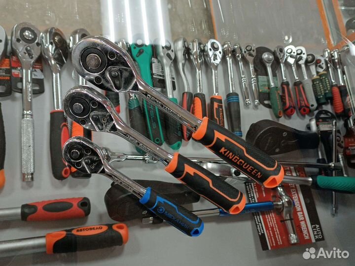 Трещотка 1/4, 3/8, 1/2 24 зуба