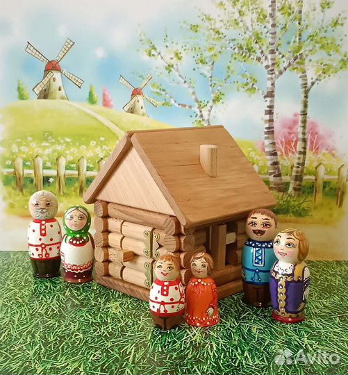 Фигурки Русская семья