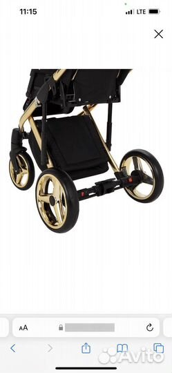 Коляска 2 в 1 adamex chantal